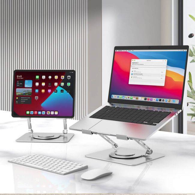 Laptopstativ i aluminium