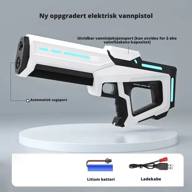 Elektrisk vannpistol – din ultimate gadget for vannmoro hele sommeren!