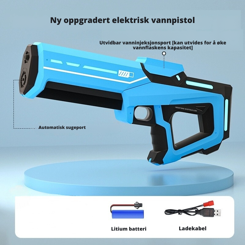 Elektrisk vannpistol – din ultimate gadget for vannmoro hele sommeren!