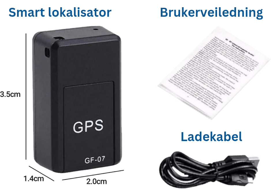 Magnetisk Mini GPS-lokalisator