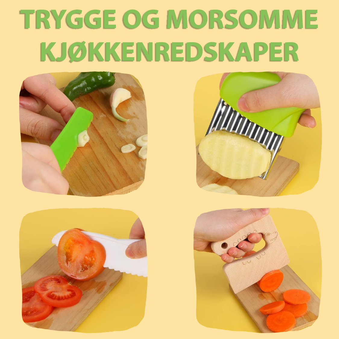 SafeSlicing | Trygge kjøkkenredskaper for barn