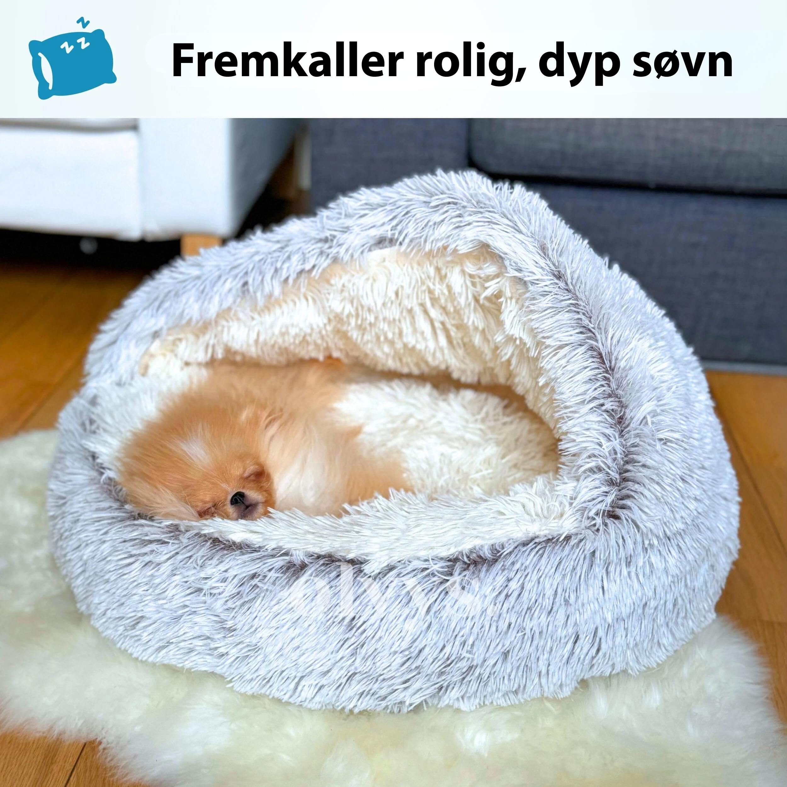 #Cozy Cocoon - seng for kjæledyr